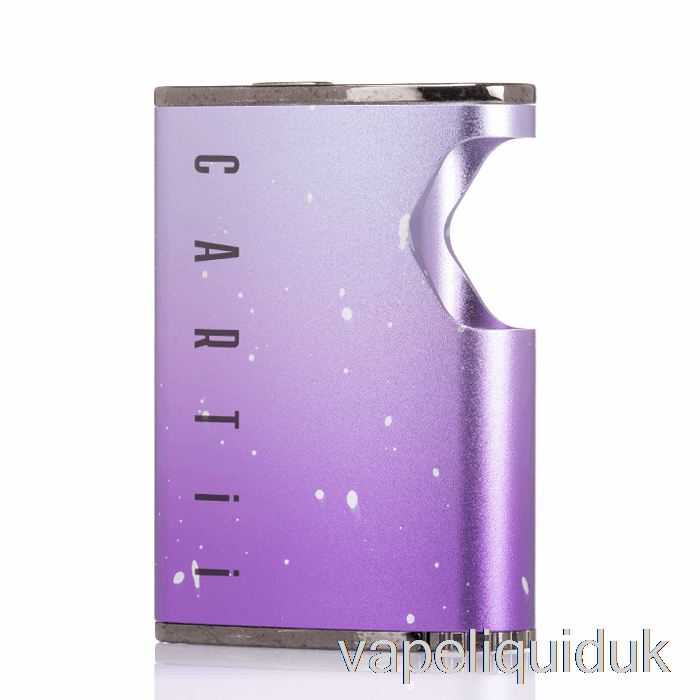 DAZZLEAF Cartii 2 in 1 Twist 510 Thread Battery Purple Splatter Vape Liquid